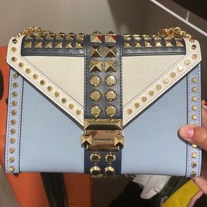 Michale Kors Gold Studded Purse